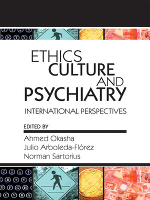 cover image of Ethics, Culture, and Psychiatry